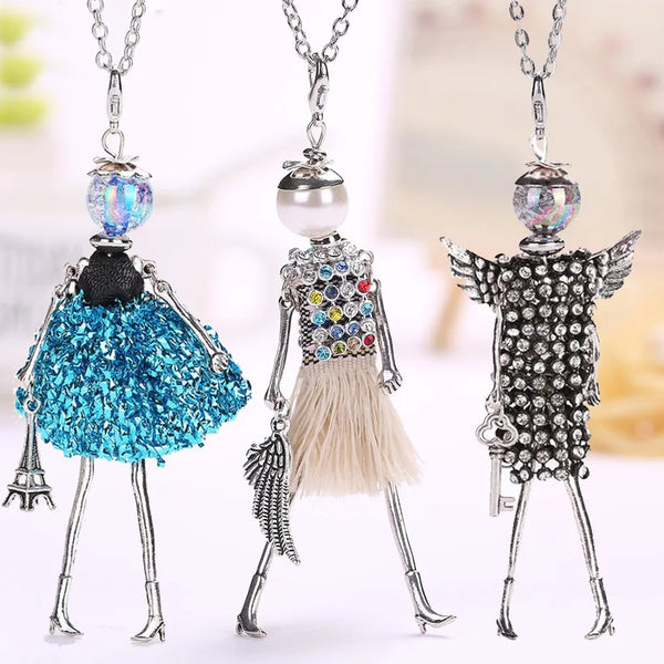 Handmade Fashionista Model Keychain Dolls - Limited Edition Gifts